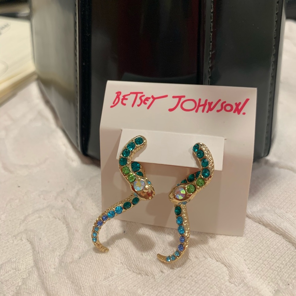 Snake Earrings (Betsey Johnson)